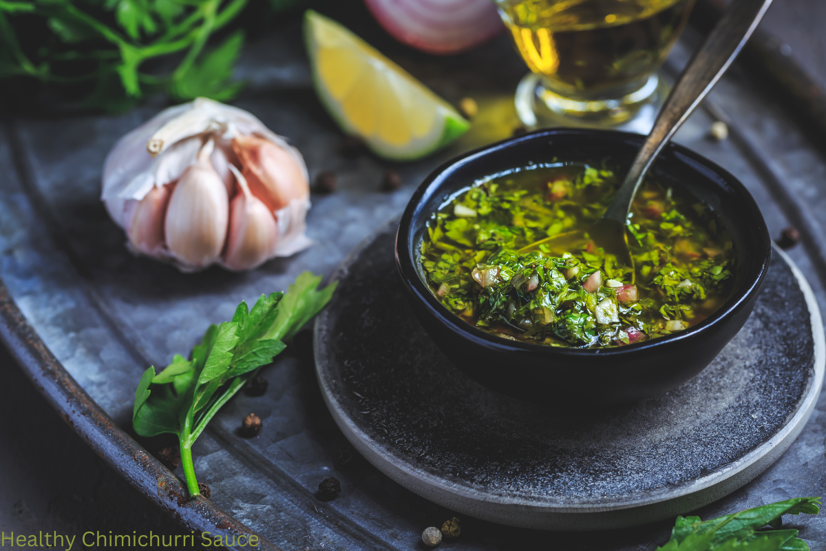 Healthy Chimichurri Sauce