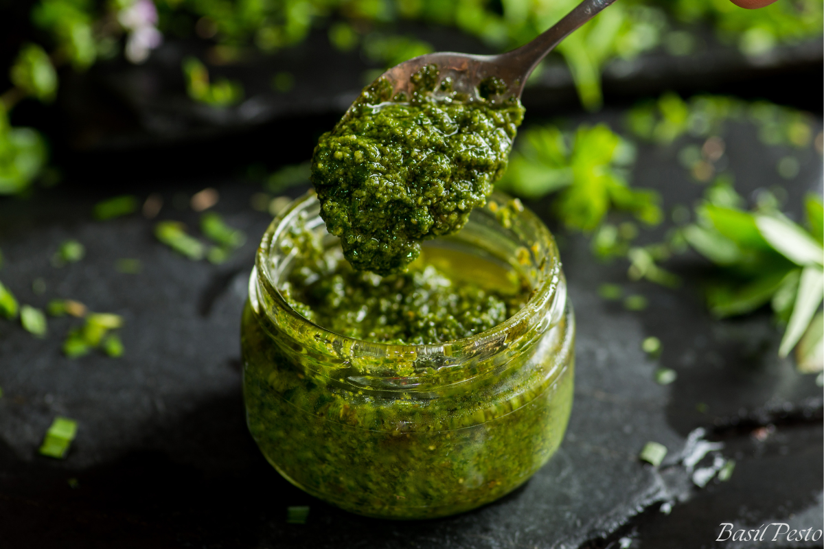 Home made Basil Pesto